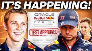 Red Bull Drops HUGE BOMBSHELL On Perez Future After Lawson RB20 TEST!