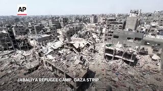 Jabaliya refugee camp is one of the most devastated areas of northern Gaza.