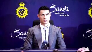 Cristiano Ronaldo's first press Conference in AL NASSR