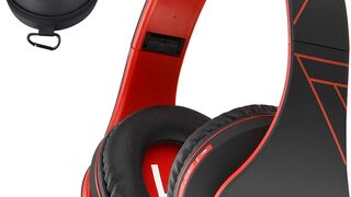 PowerLocus Bluetooth Over-Ear Headphones, Wireless Stereo Foldable Headphones Wireless and Wired Headsets with Built-in Mic, Micro