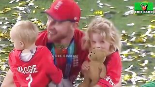 David Willy, Jos Buttler Kissed his wife during winning celebration
