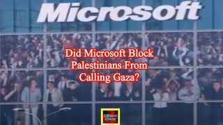 Did Microsoft block Palestinians from calling Gaza?