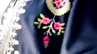2 pic women's stitched cotton lawn sequins embarrassed shirt and trouser