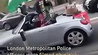 Metropolitan police assault pro Palestine campaigner