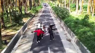 Very cool and beautiful natural tourism in Indonesia