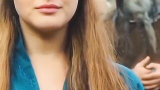 Cute girl beaty in film movies