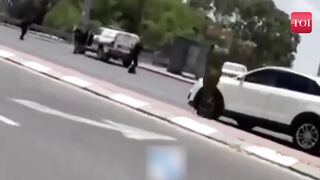 Big Attack On Israeli Troops Near IDF Base Deep Inside Central Israel; Officer, Soldiers Hit.
