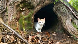 A curious cat