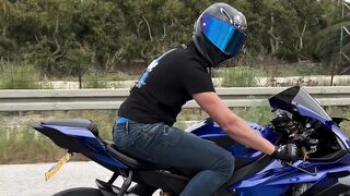 My YAMAHA YZF - R6 is not calm at all ????