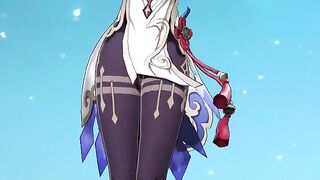ganyu-roll-n-rock-genshin-impact-mmd