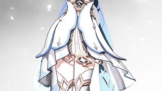 lumine-roll-n-rock-genshin-impact-mmd