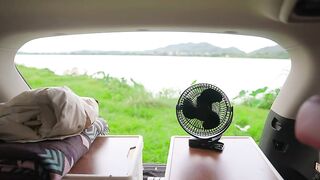 Stay Cool On-the-Go: 10000mAh Portable Rechargeable Fan #home