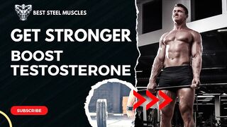 BOOST YOUR TESTOSTERONE WITH THESE EXERCISES: SQUATS, DEADLIFT, BENCH PRESS, PULL-UPS