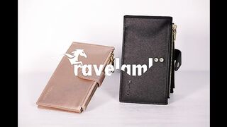Stylish & Secure: Travelambo Women's RFID Blocking Bifold Wallet