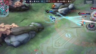 MOBILE LEGEND | VEXANA PIPIS JELLY OUTPLAY 3 PLAYER NUUB WKWKWKWK