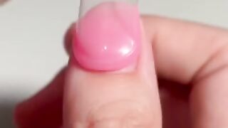 15 min DIY BLACK nails ????????
