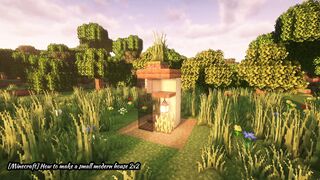 [Minecraft] How to make a small modern house 2x2