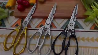 KitchenAid All Purpose Kitchen Shears with Protective Sheath for Everyday use, Dishwasher Safe Stainless Steel Scissors with Comfort Grip,