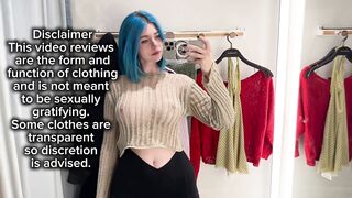 [4K] TRANSPARENT Tops and T-shirts TRY ON from the MALL! by VixenP