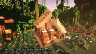Minecraft: How to Build a Small Survival House (#1)