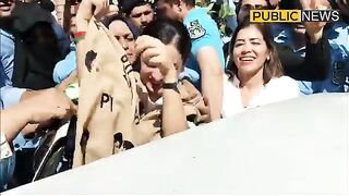 Chadar Par Khan Ki Tasveer | Police Rokti Rahi Magar Khan Ki Sherni Chadar Lehrati Rah