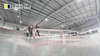 Meet one of the youngest athletes at the Paris Games.