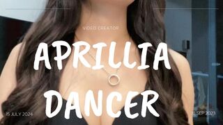 Aprillia's Serene Dance Moment