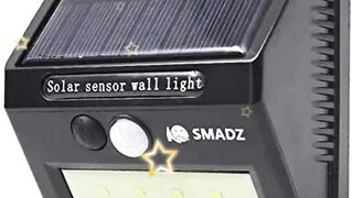Solar Interaction Wall Lamp Solar Powered Light (pack Of 2)