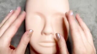 ASMR Wooden Makeup on Mannequin (Whispered)