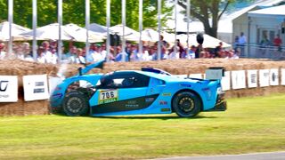BEST OF Goodwood Festival of Speed 2024 Day 4 | Crash,  Vorstannen 540LM Oilsteinlah Half 11