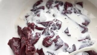 Тушёная говяжья печень
