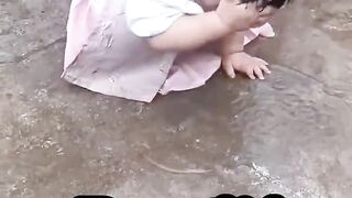 #Do you think you should beat me or not? # #Cute baby funny daily life