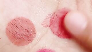 Lip mousse waterproof