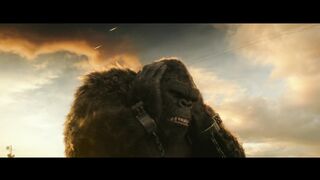 Godzilla Attacks Kong - Ocean Battle Scene - Godzilla vs. Kong (2021) Movie Clip HD