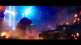 Godzilla vs Kong - Hong Kong Battle Scene - Movie Clip HD