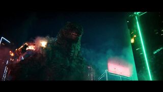 Godzilla vs. Kong - Hong Kong Battle Scene - Godzilla Steps On Kong - Movie Clip HD