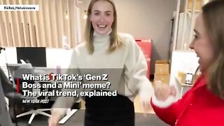 Twitter Gen Z Boss Meme TikTok Full Video Gen Z Boss And A Mini Meme