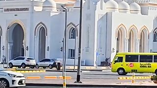 The scene of the mosque is very beautiful, mashallah