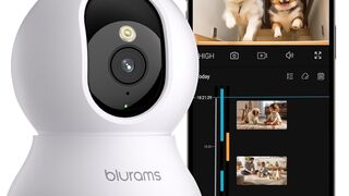 blurams Pet Camera 2K, 360° Indoor Security Camera, Dog Camera with Phone App,