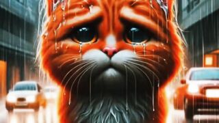 Cat and kitten sad Story | cat and kitten short#ai#viral#short #cutecat#sadstory#kitten