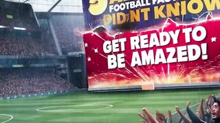 5 Amazing Football Facts You Didn't Know! #footballhistory #sports #short