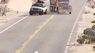 Le croisement des vehicule