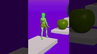 Squeezy Girl Fun Reverse Jumping