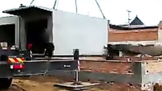 Integrated housing for easy construction process