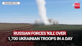 Russia Rains ‘Hellfire On 1,700 Ukrainian Troops’; Destroy 15 French Hammer Bombs, HIMARS & ATACMS.