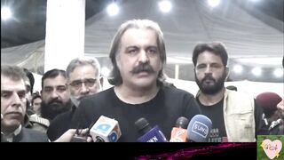 Ban on PTI  Khul Kar Samne Ao  CM KPK Ali Amin Gandapur