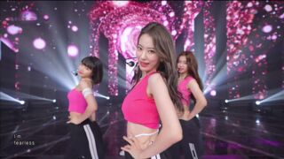 (HIGH QUALITY)  LE SSERAFIM - FEARLESS SBS UHD Inkigayo
