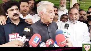 Youm e Ashura  Khawaja Asif's Huge Statment in Favor of Palestine