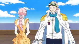 Coby reaction after reading news about Luffy One Piece 879