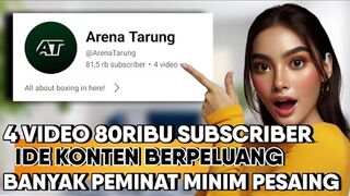 PELUANGNYA BESAR‼️ Ide Konten Youtube Paling Gampang Dapat Views Dan Subscribe!